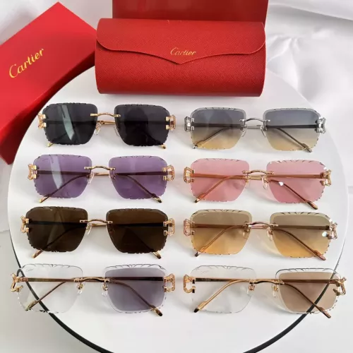 Replica Cartier AAA Quality Sunglassess #1282062 $72.00 USD for Wholesale