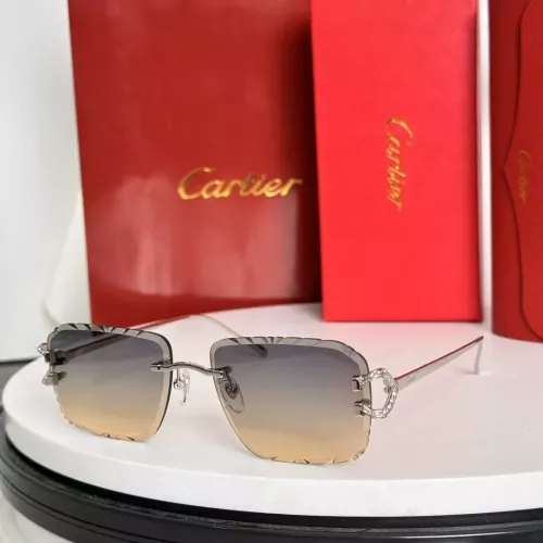 Wholesale Cartier AAA Quality Sunglassess #1282064 $72.00 USD, Wholesale Quality Replica Cartier AAA Quality Sunglassess