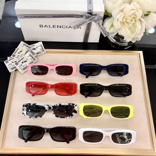 Replica Balenciaga AAA Quality Sunglasses #1282093 $60.00 USD for Wholesale