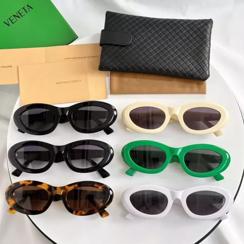 Replica Bottega Veneta AAA Quality Sunglasses #1282178 $52.00 USD for Wholesale