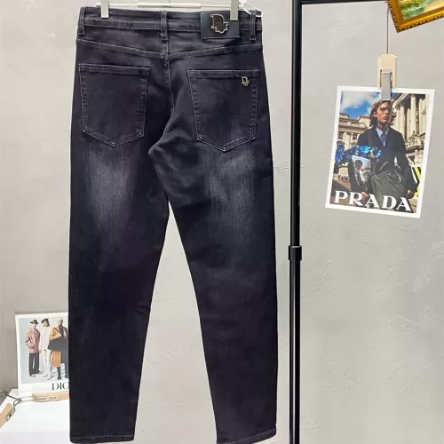 Replica Fendi Jeans For Men #1282229 $48.00 USD for Wholesale