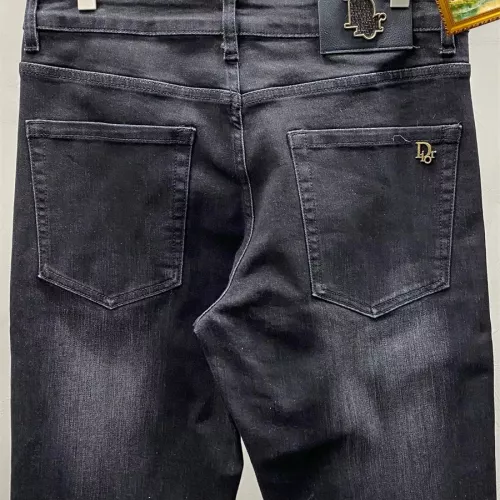 Replica Fendi Jeans For Men #1282229 $48.00 USD for Wholesale