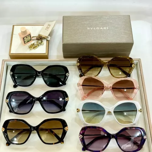 Replica Bvlgari AAA Quality Sunglasses #1282257 $60.00 USD for Wholesale