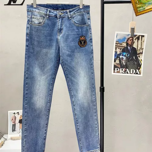 Replica Louis Vuitton LV Jeans For Men #1282286 $48.00 USD for Wholesale