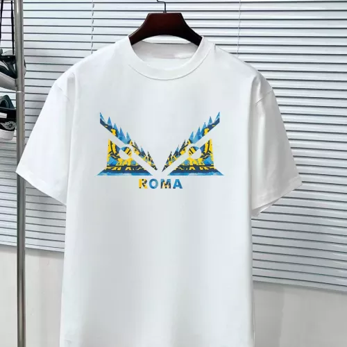 Wholesale Fendi T-Shirts Short Sleeved For Unisex #1282334 $34.00 USD, Wholesale Quality Replica Fendi T-Shirts