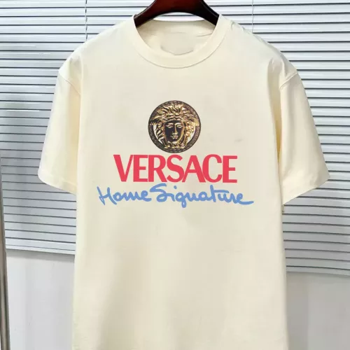 Wholesale Versace T-Shirts Short Sleeved For Unisex #1282351 $34.00 USD, Wholesale Quality Replica Versace T-Shirts