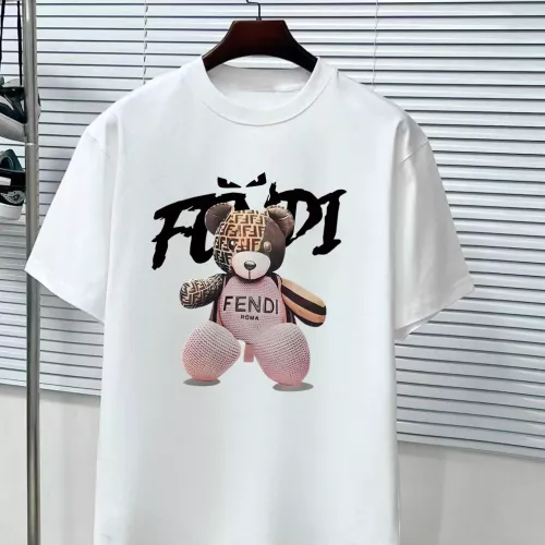 Wholesale Fendi T-Shirts Short Sleeved For Unisex #1282353 $34.00 USD, Wholesale Quality Replica Fendi T-Shirts