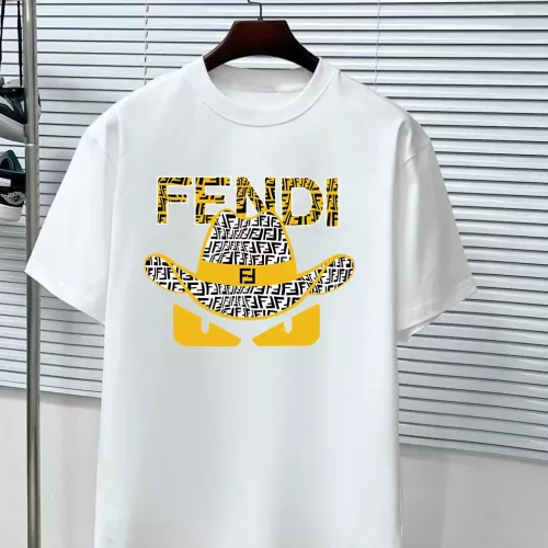 Wholesale Fendi T-Shirts Short Sleeved For Unisex #1282376 $34.00 USD, Wholesale Quality Replica Fendi T-Shirts