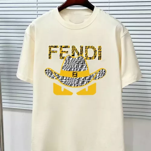 Wholesale Fendi T-Shirts Short Sleeved For Unisex #1282377 $34.00 USD, Wholesale Quality Replica Fendi T-Shirts