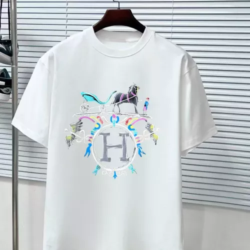 Wholesale Hermes T-Shirts Short Sleeved For Unisex #1282382 $34.00 USD, Wholesale Quality Replica Hermes T-Shirts