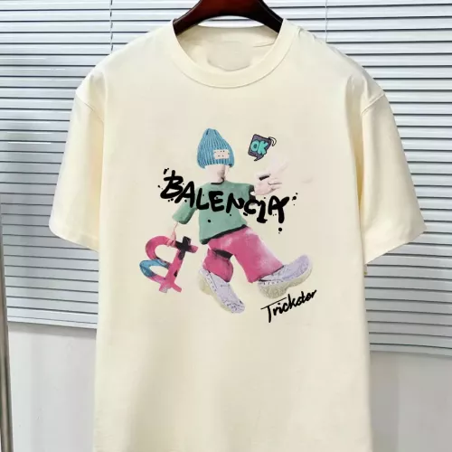 Wholesale Balenciaga T-Shirts Short Sleeved For Unisex #1282407 $34.00 USD, Wholesale Quality Replica Balenciaga T-Shirts