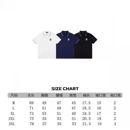 Replica Amiri T-Shirts Short Sleeved For Men #1282558 $38.00 USD for Wholesale