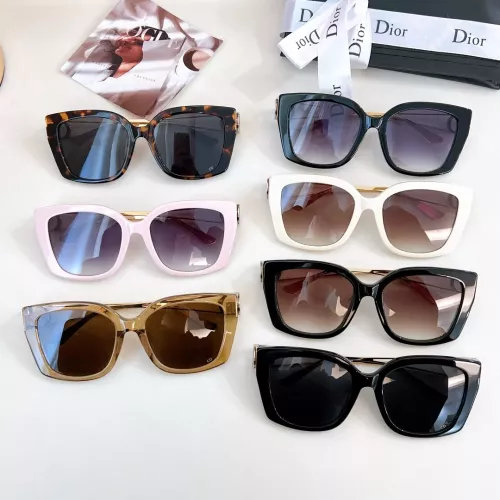 Replica Christian Dior AAA Quality Sunglasses #1282589 $64.00 USD for Wholesale