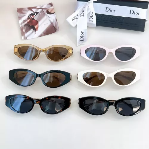 Replica Christian Dior AAA Quality Sunglasses #1282598 $64.00 USD for Wholesale