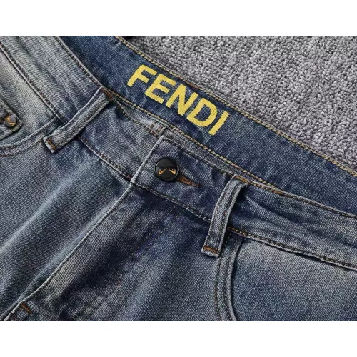 Replica Fendi Jeans For Men #1282650 $42.00 USD for Wholesale