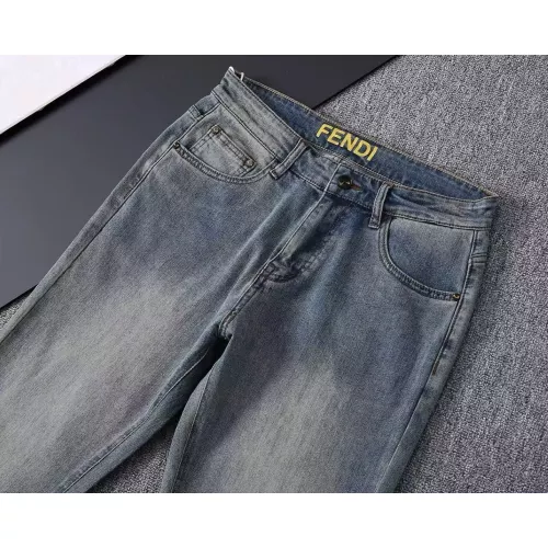 Replica Fendi Jeans For Men #1282650 $42.00 USD for Wholesale