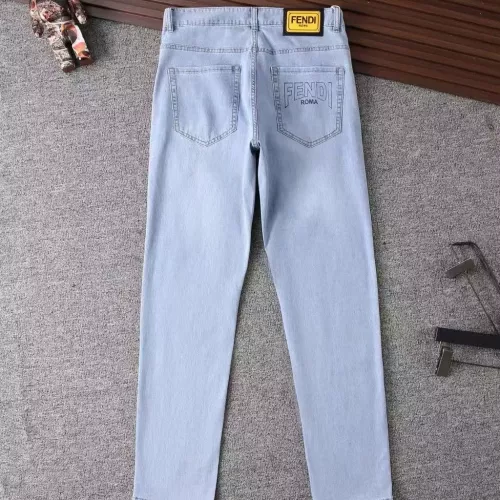 Replica Fendi Jeans For Men #1282652 $42.00 USD for Wholesale