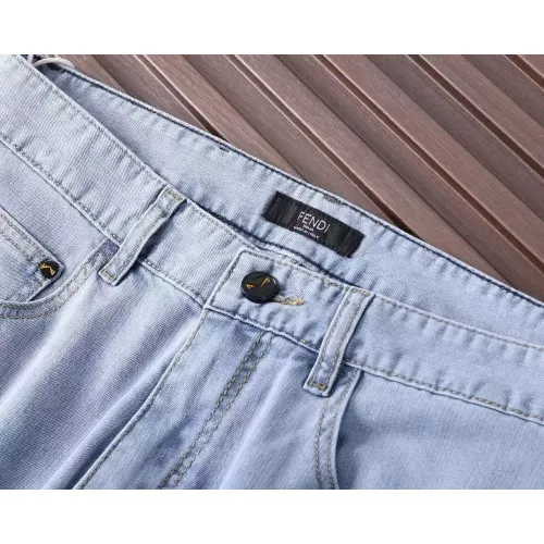 Replica Fendi Jeans For Men #1282652 $42.00 USD for Wholesale