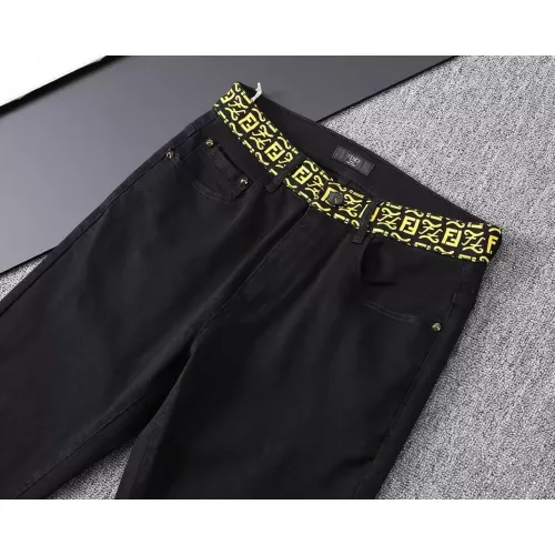 Replica Fendi Jeans For Men #1282653 $42.00 USD for Wholesale