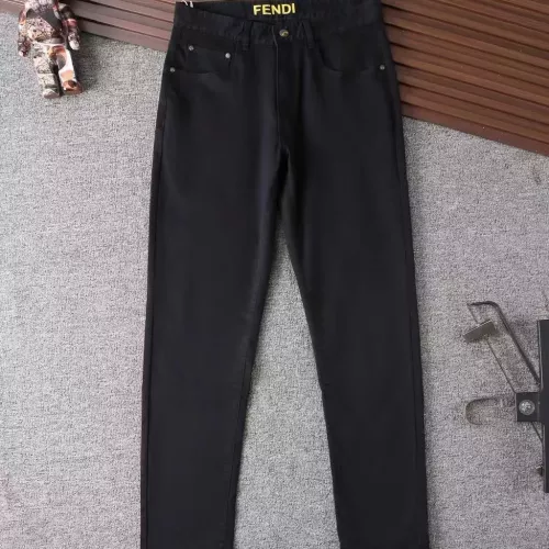 Replica Fendi Jeans For Men #1282661 $42.00 USD for Wholesale