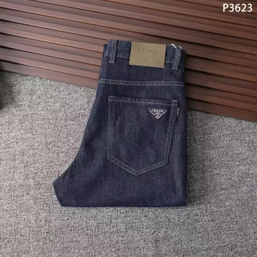 Wholesale Prada Jeans For Men #1282666 $42.00 USD, Wholesale Quality Replica Prada Jeans