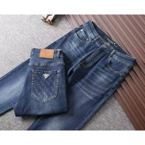 Replica Prada Jeans For Men #1282667 $42.00 USD for Wholesale