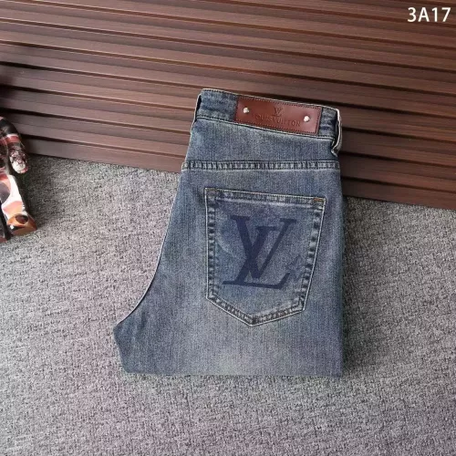 Wholesale Louis Vuitton LV Jeans For Men #1282736 $42.00 USD, Wholesale Quality Replica Louis Vuitton LV Jeans