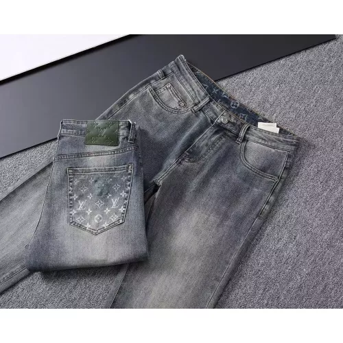 Replica Louis Vuitton LV Jeans For Men #1282737 $42.00 USD for Wholesale