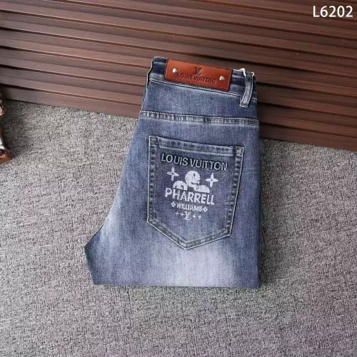 Wholesale Louis Vuitton LV Jeans For Men #1282739 $42.00 USD, Wholesale Quality Replica Louis Vuitton LV Jeans