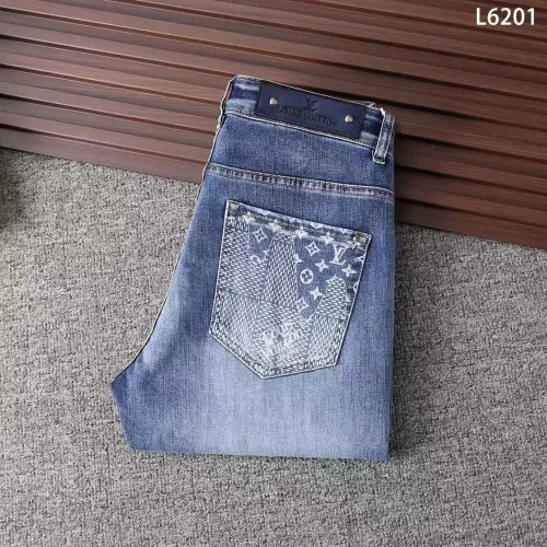 Wholesale Louis Vuitton LV Jeans For Men #1282740 $42.00 USD, Wholesale Quality Replica Louis Vuitton LV Jeans