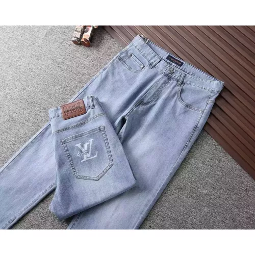 Replica Louis Vuitton LV Jeans For Men #1282741 $42.00 USD for Wholesale