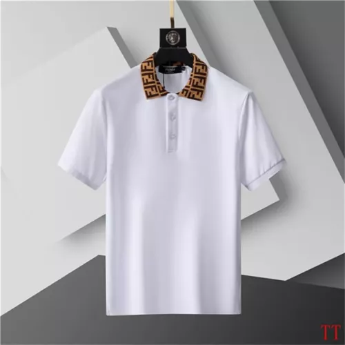 Wholesale Fendi T-Shirts Short Sleeved For Men #1282745 $39.00 USD, Wholesale Quality Replica Fendi T-Shirts