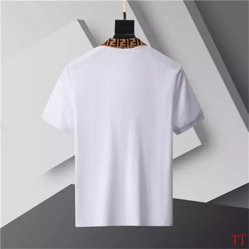 Replica Fendi T-Shirts Short Sleeved For Men #1282745 $39.00 USD for Wholesale