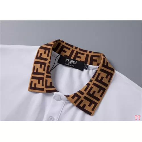 Replica Fendi T-Shirts Short Sleeved For Men #1282745 $39.00 USD for Wholesale