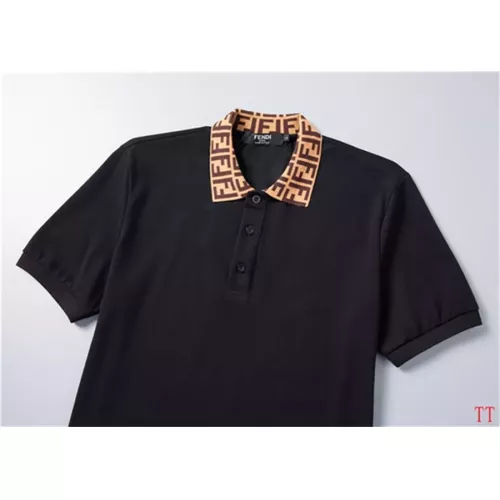 Replica Fendi T-Shirts Short Sleeved For Men #1282746 $39.00 USD for Wholesale