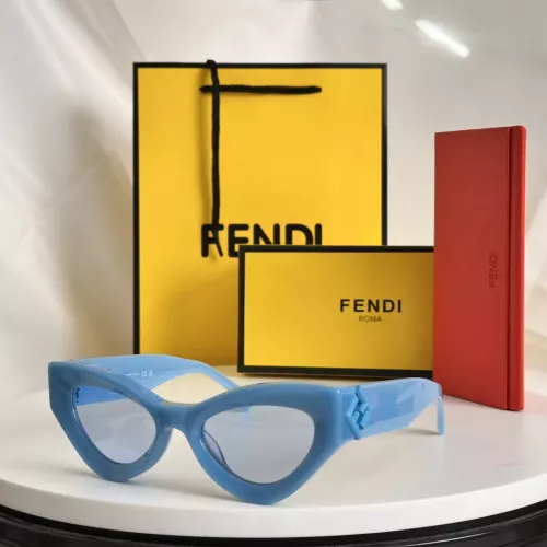 Wholesale Fendi AAA Quality Sunglasses #1282896 $60.00 USD, Wholesale Quality Replica Fendi AAA Quality Sunglasses