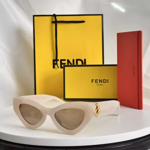 Wholesale Fendi AAA Quality Sunglasses #1282897 $60.00 USD, Wholesale Quality Replica Fendi AAA Quality Sunglasses