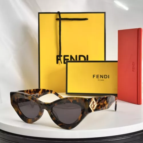 Wholesale Fendi AAA Quality Sunglasses #1282902 $60.00 USD, Wholesale Quality Replica Fendi AAA Quality Sunglasses