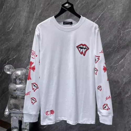 Wholesale Chrome Hearts T-Shirts Long Sleeved For Unisex #1282907 $42.00 USD, Wholesale Quality Replica Chrome Hearts T-Shirts