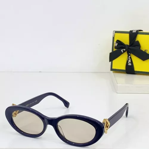 Wholesale Fendi AAA Quality Sunglasses #1282921 $52.00 USD, Wholesale Quality Replica Fendi AAA Quality Sunglasses