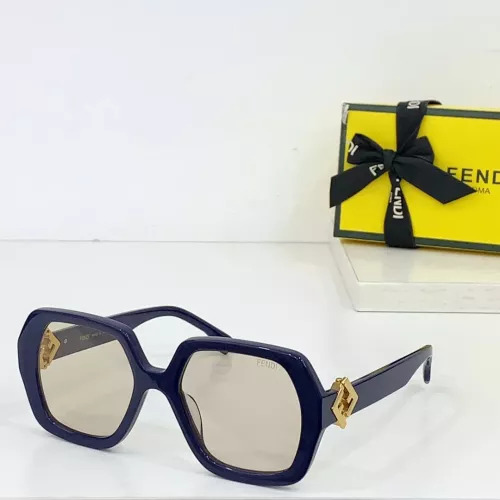 Wholesale Fendi AAA Quality Sunglasses #1282930 $52.00 USD, Wholesale Quality Replica Fendi AAA Quality Sunglasses