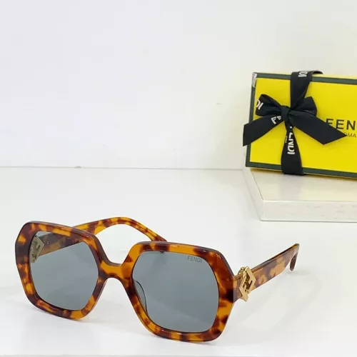 Wholesale Fendi AAA Quality Sunglasses #1282931 $52.00 USD, Wholesale Quality Replica Fendi AAA Quality Sunglasses