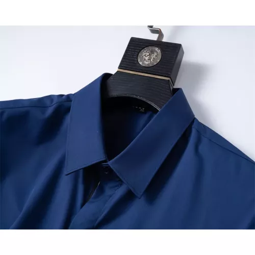 Replica Prada Shirts Long Sleeved For Men #1282939 $40.00 USD for Wholesale