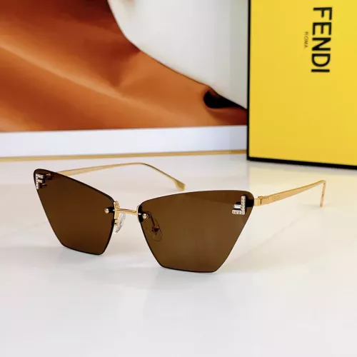 Wholesale Fendi AAA Quality Sunglasses #1282947 $60.00 USD, Wholesale Quality Replica Fendi AAA Quality Sunglasses