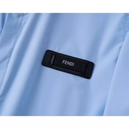 Replica Fendi Shirts Long Sleeved For Men #1282956 $40.00 USD for Wholesale