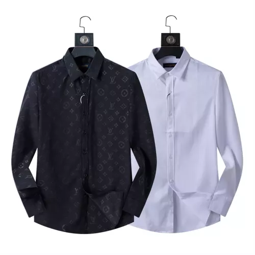 Replica Louis Vuitton LV Shirts Long Sleeved For Men #1282970 $40.00 USD for Wholesale