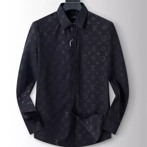 Wholesale Louis Vuitton LV Shirts Long Sleeved For Men #1282971 $40.00 USD, Wholesale Quality Replica Louis Vuitton LV Shirts