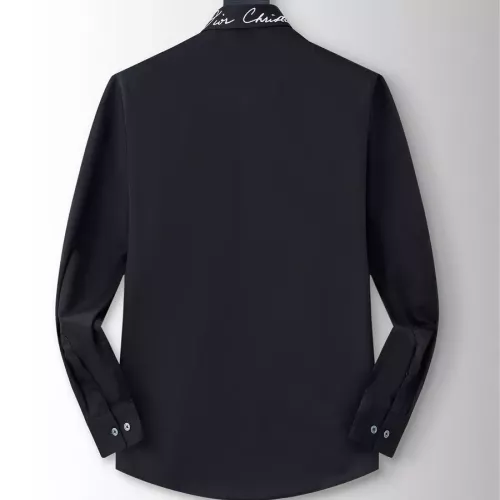 Replica Christian Dior Shirts Long Sleeved For Men #1282973 $48.00 USD for Wholesale