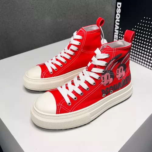 Wholesale Dsquared High Tops Shoes For Men #1282991 $105.00 USD, Wholesale Quality Replica Dsquared High Tops Shoes