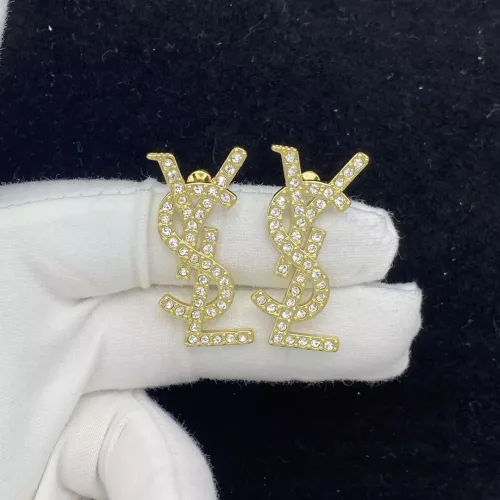 Wholesale Yves Saint Laurent YSL Earrings For Women #1283101 $25.00 USD, Wholesale Quality Replica Yves Saint Laurent YSL Earrings